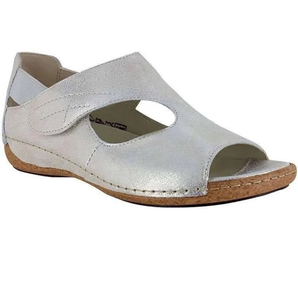 Waldlaufer Bailey Gold open toe shoes
